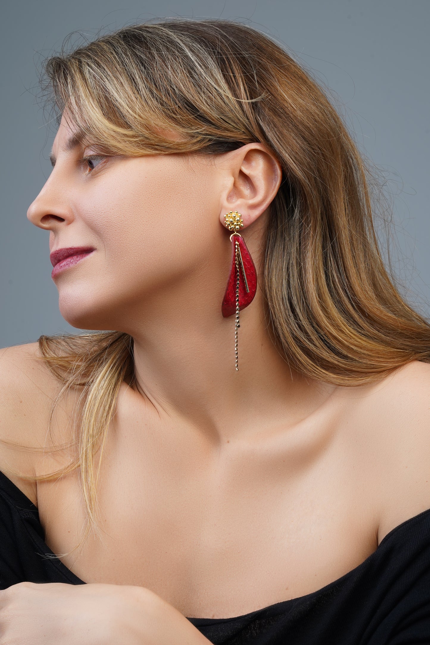 Olive Leaf Earing