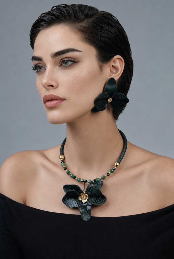 Orchid Necklace