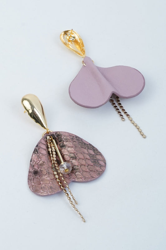 Crying Heart Flower Earing
