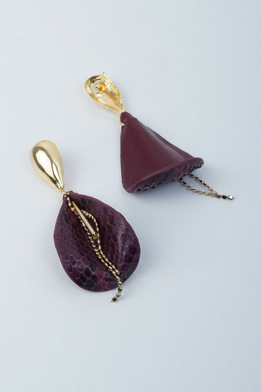 Drop Leaf Earrings